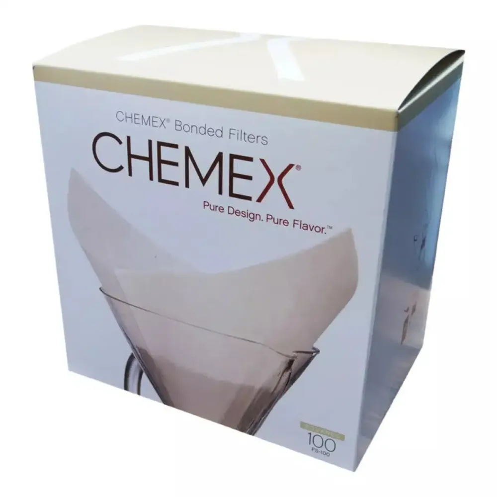 Chemex Filterpaper kvadratiska - 100 pack