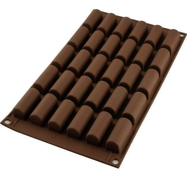 Chokladform - Mini Julstubbe