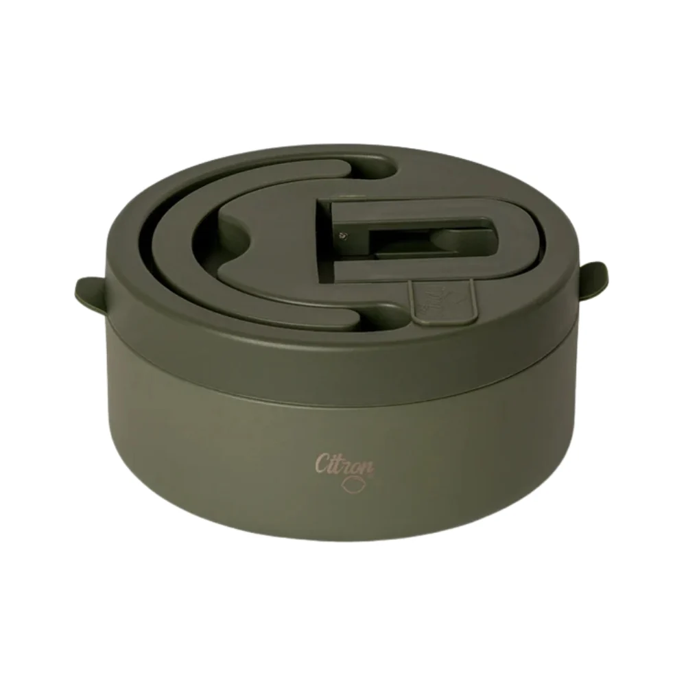 Citron Lunch Termos 400ml Olivgrön