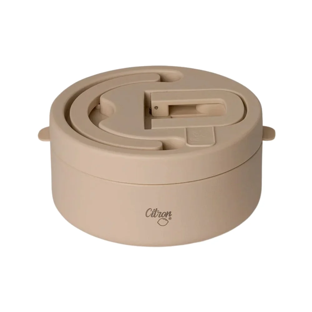 Citron Lunchtermos 400ml Beige