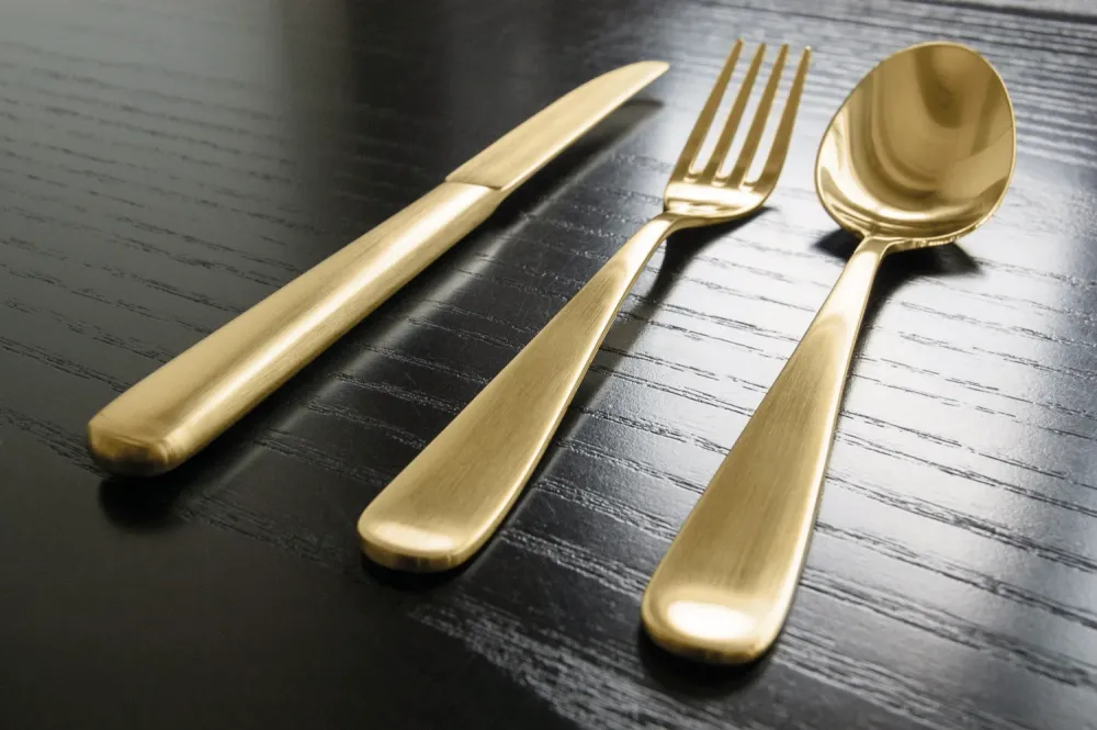 Coffee spoon CARLTON PVD gold 140mm
