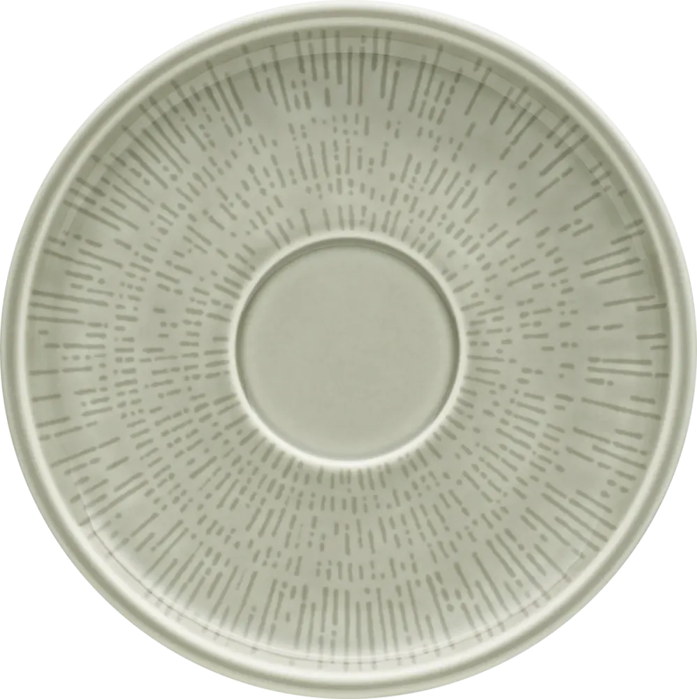 Combi saucer round structure STEAM 17cm