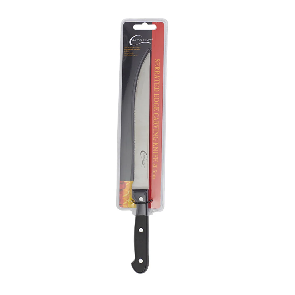 Kännare serrerade snidknivar 20 cm Connoisseur