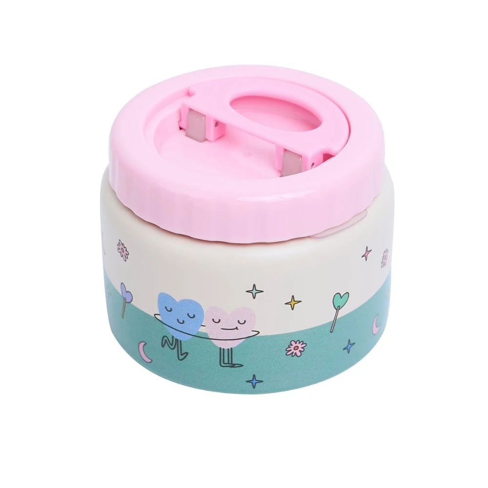 Cotton Cloud Lunchtermos för barn Dancing Hearts 350 ml