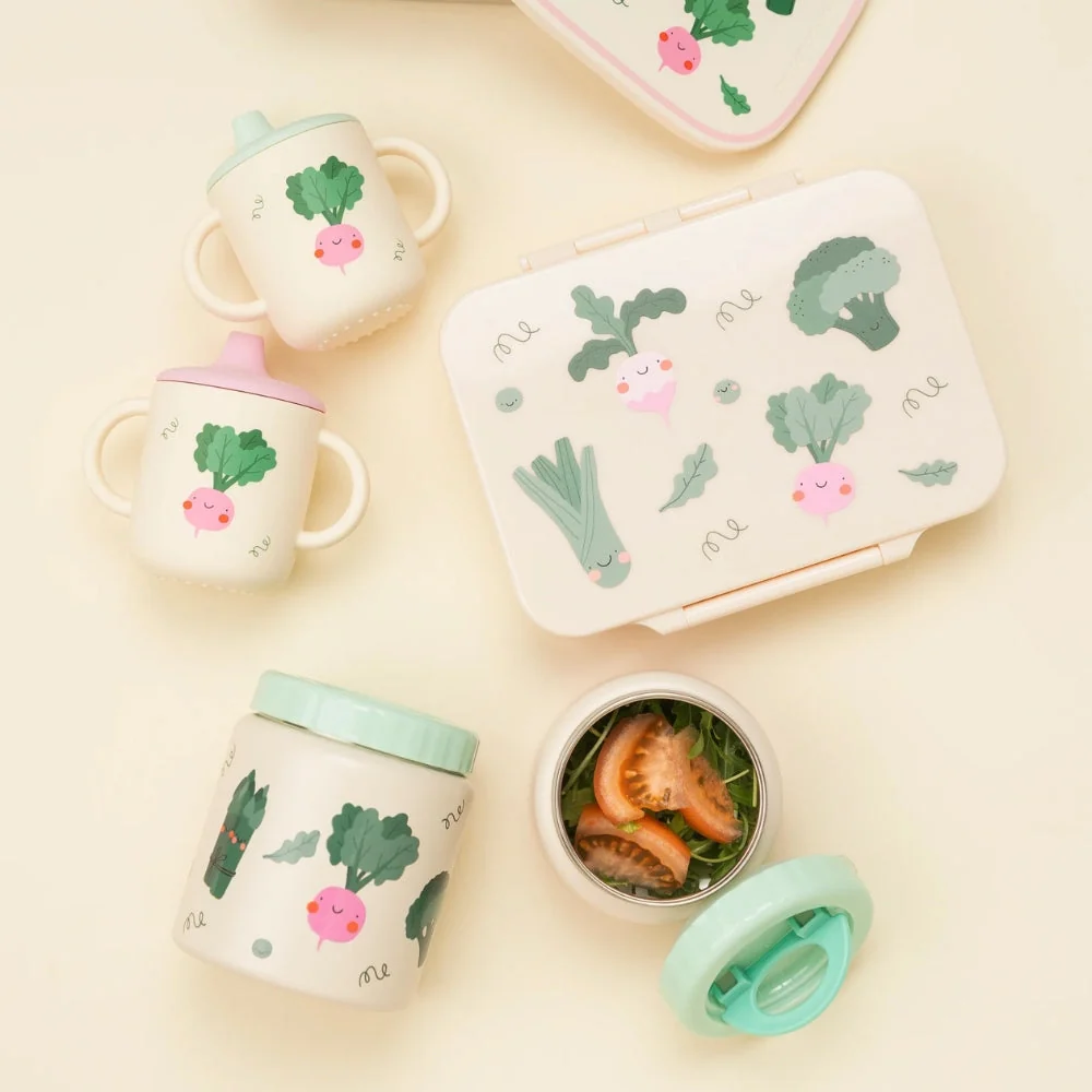 Cotton Cloud Termos för barnlunch Veggie Pals 350 ml
