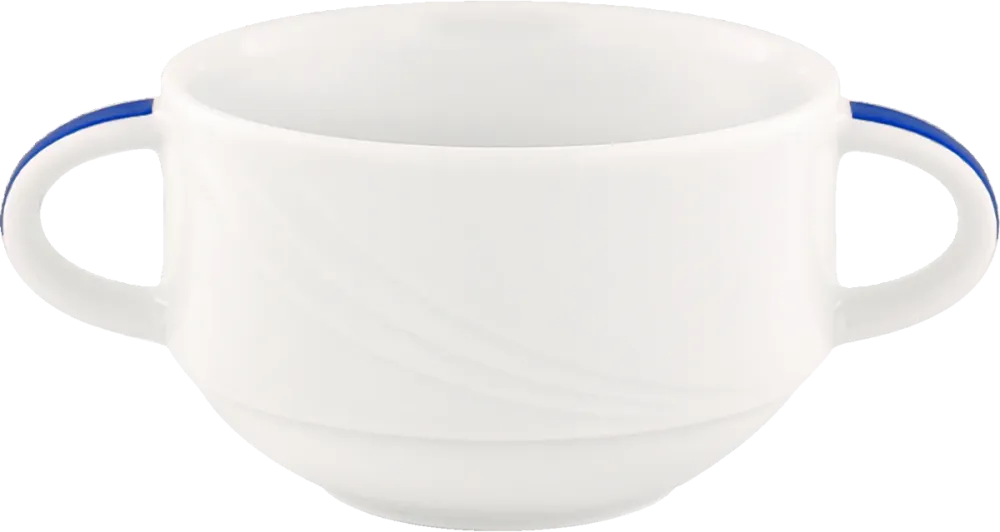 Creamsoup cup stackable embossed 0.28l
