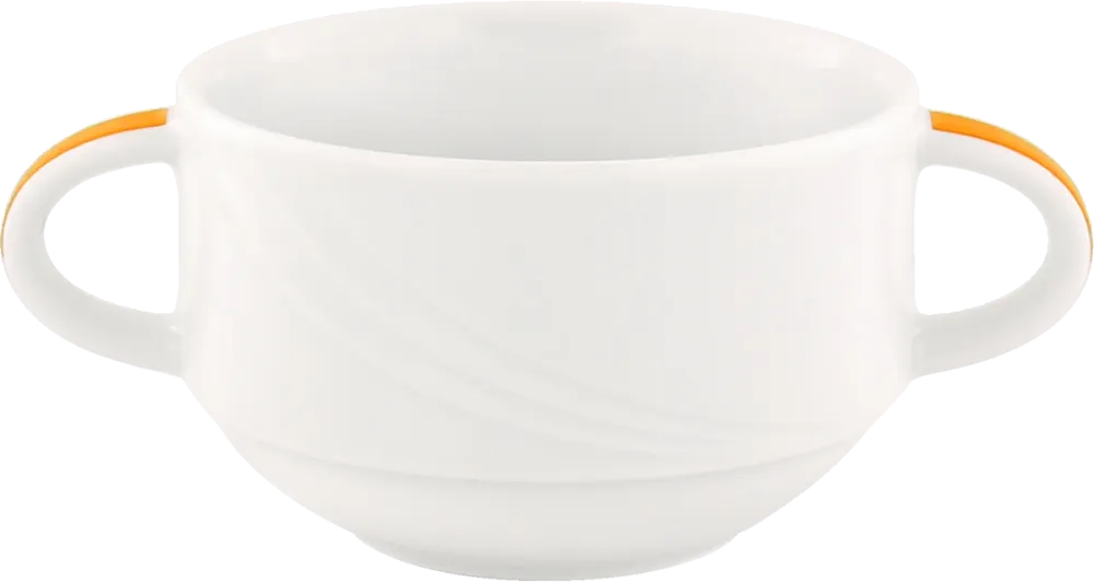 Creamsoup cup stackable embossed 0.28l