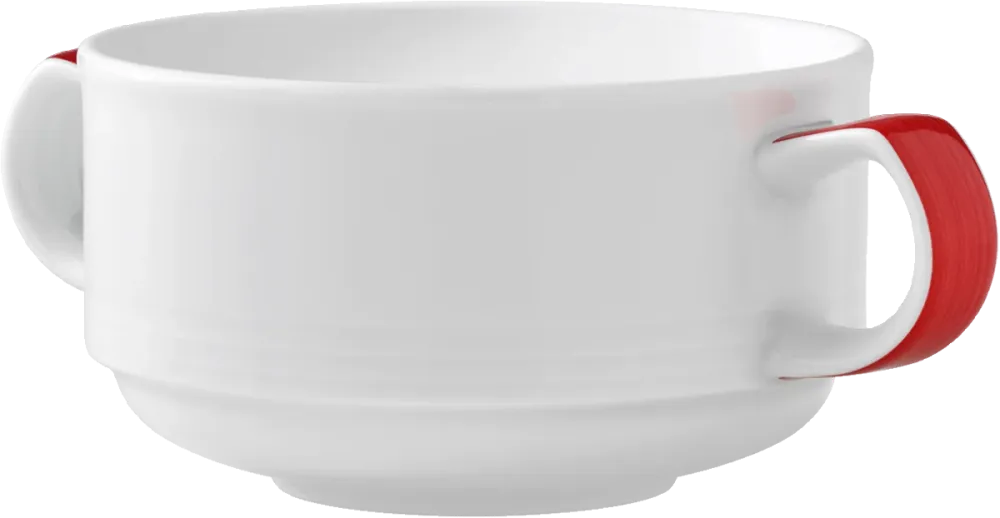 Creamsoup cup stackable embossed 0.28l