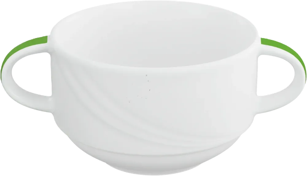 Creamsoup cup stackable embossed 0.28l