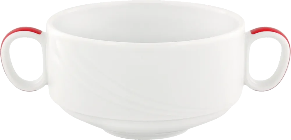 Creamsoup cup stackable embossed 0.50l