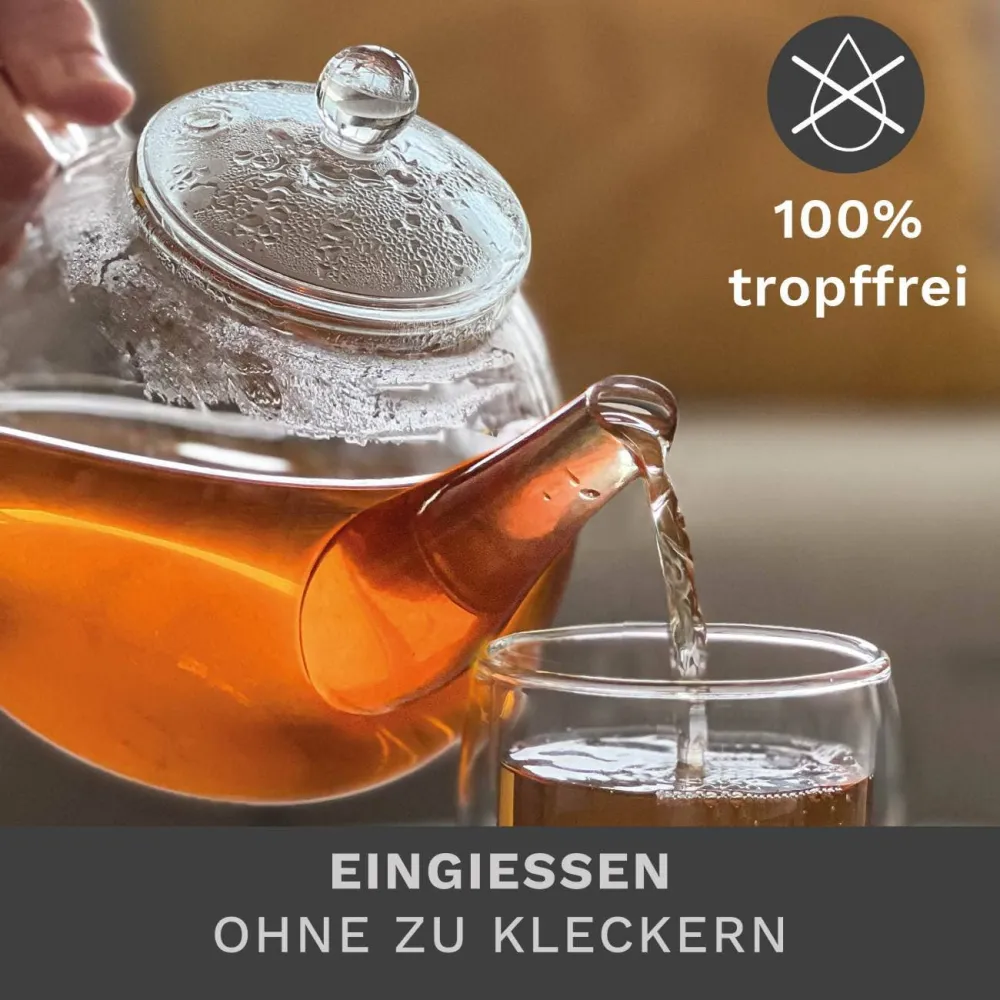 Creano Tekanna 1,2 L Glas lock i ett