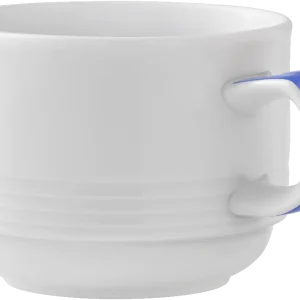 Cup stackable embossed 0.18l