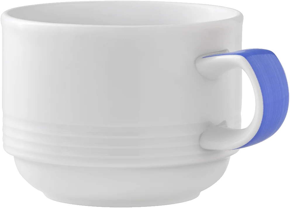 Cup stackable embossed 0.18l