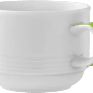 Cup stackable embossed 0.18l