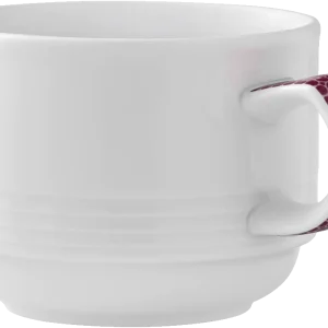 Cup stackable embossed 0.18l