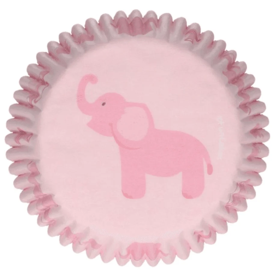 48 Cupcakeformar Bebis Flicka