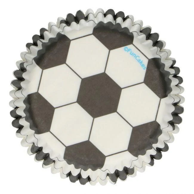 48 Cupcakeformar Fotboll