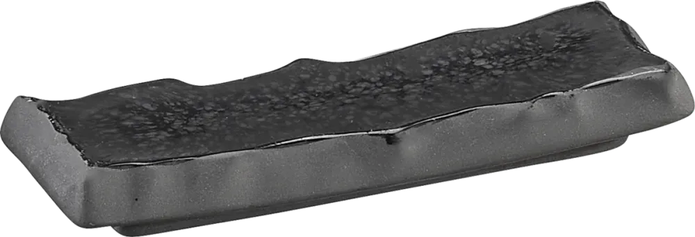 Cutlery rest black 11x4cm