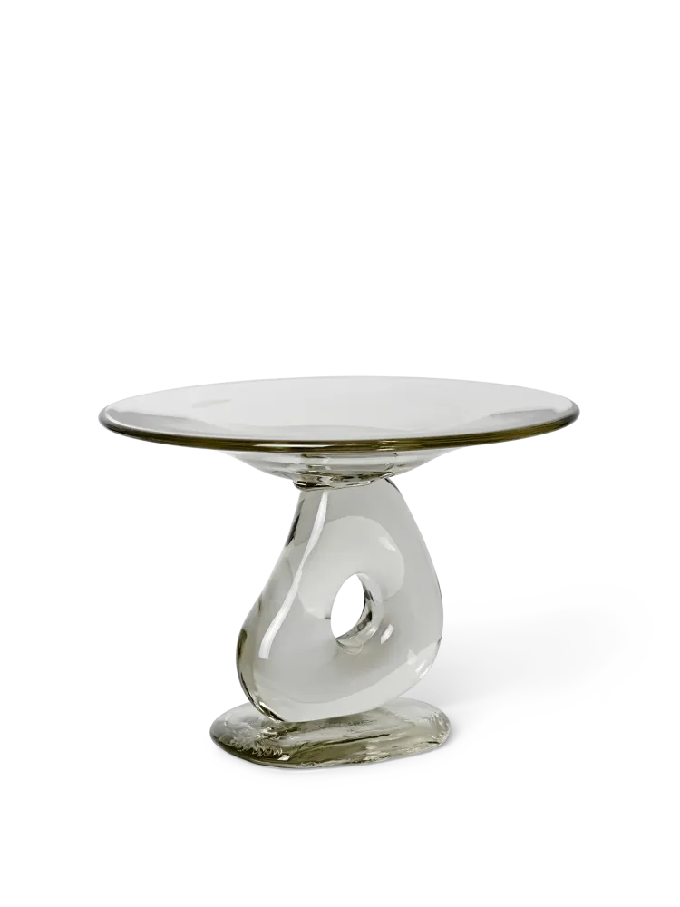 Damo Glass Centrepiece - Large - Clear