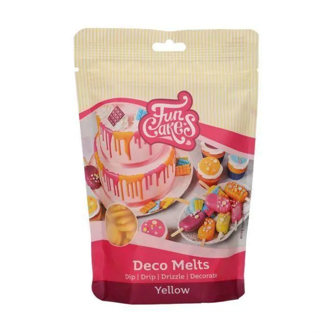 Déco Melts 250g Gul