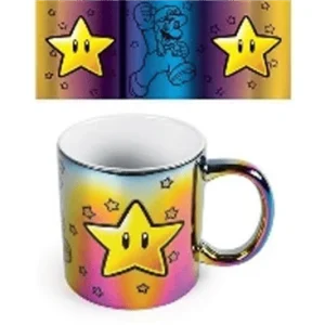 Dele - Super Mario (Star Power) Iridescent 11Oz Mug