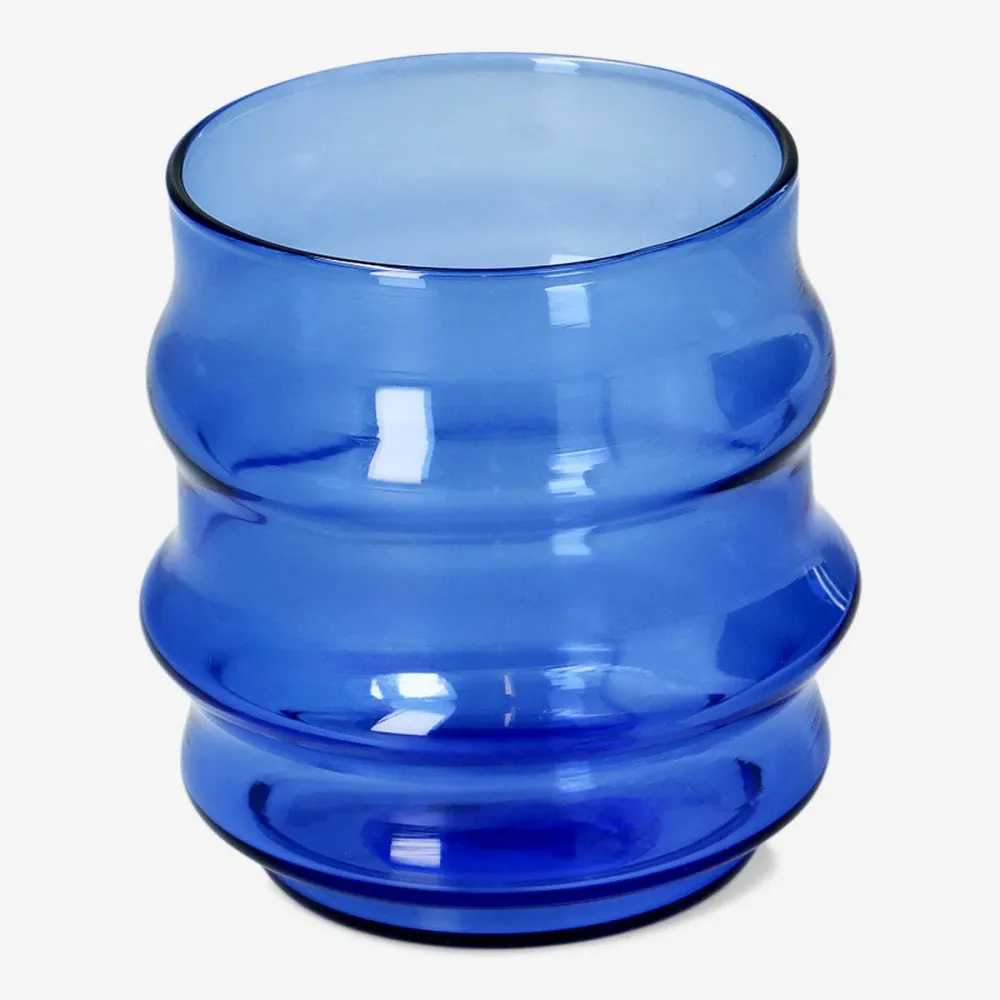 Designers collection - Blått dricksglas - 250 ml
