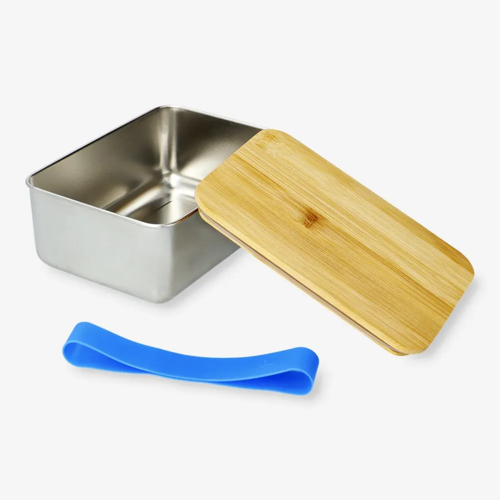 Designers Collection - Lunchlåda i stål med lock - 17 cm