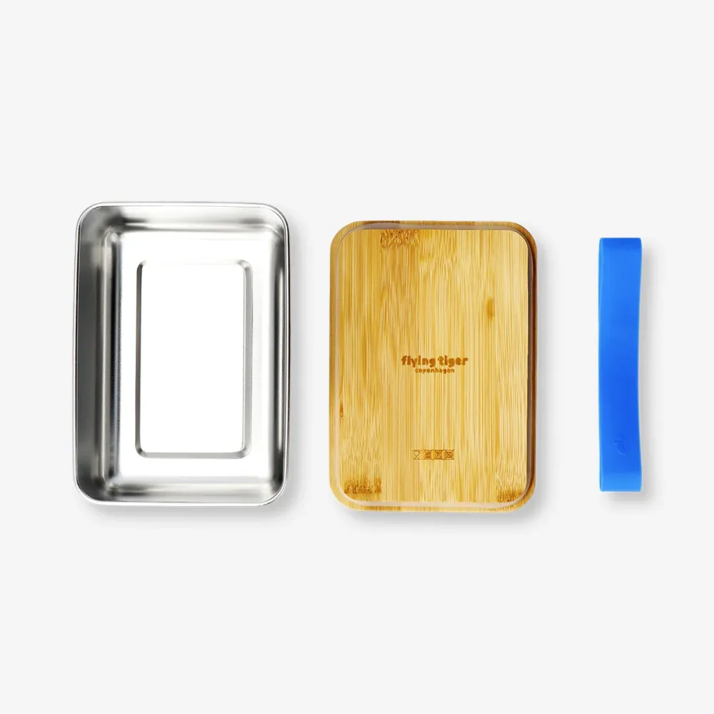Designers Collection - Lunchlåda i stål med lock - 17 cm