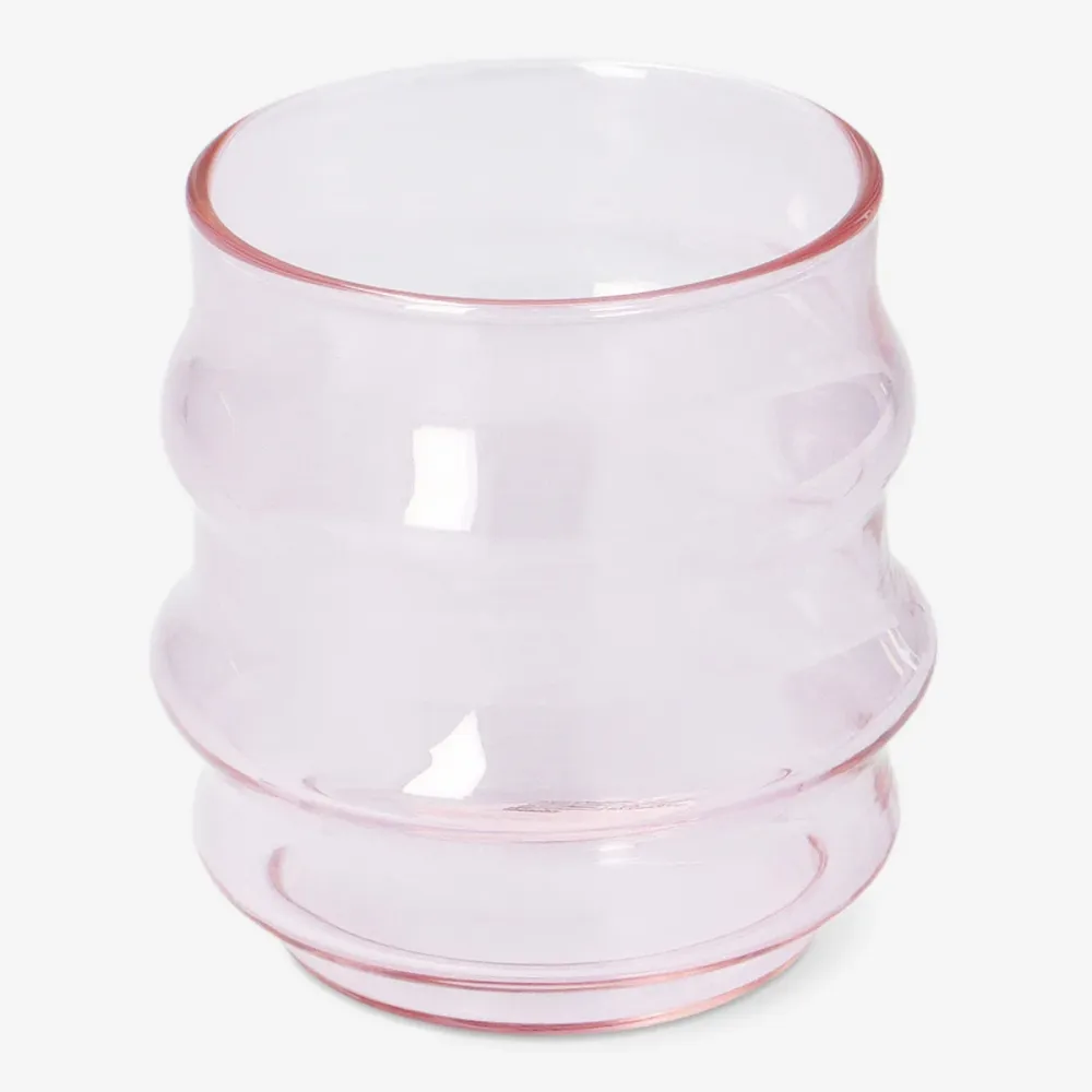 Designers collection - Rosa dricksglas - 250 ml