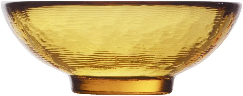 Dipping dish 9cm amber