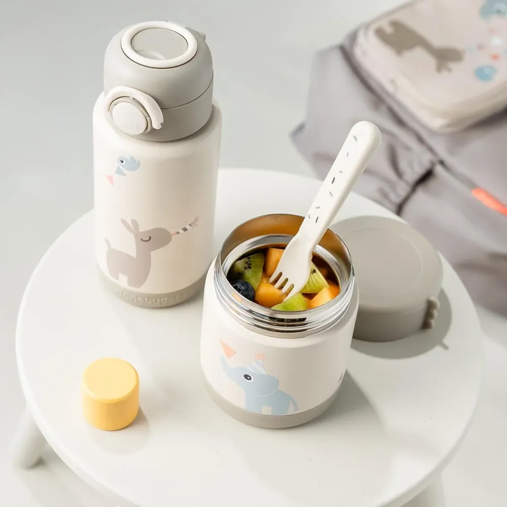 Done Deer Baby Lunchtermos 300ml Celebration Sand