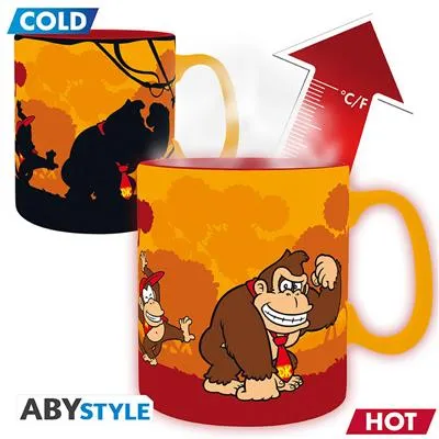 DONKEY KONG - Mug Heat Change - 460 ml - Donkey Kong - kartong