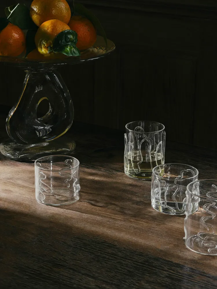 Doodle Glasses - Set 2 - Low - Clear