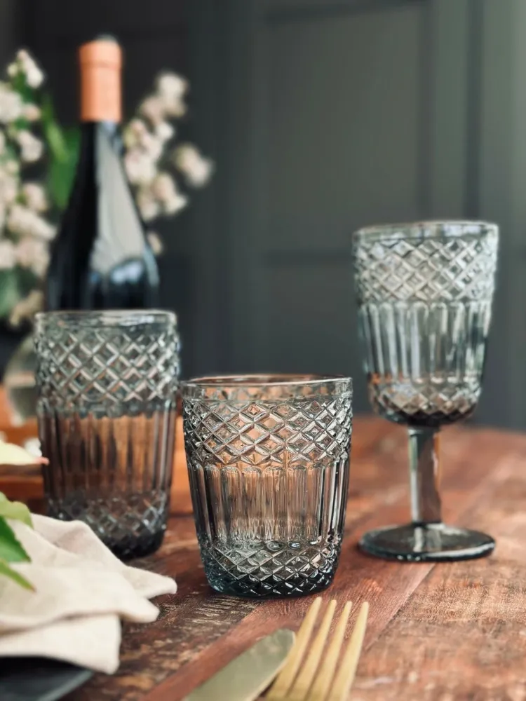 Dricksglas French grey