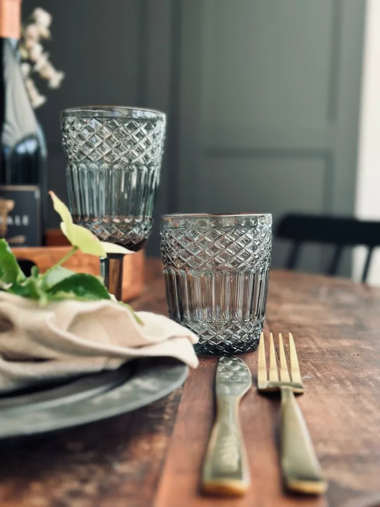 Dricksglas French grey