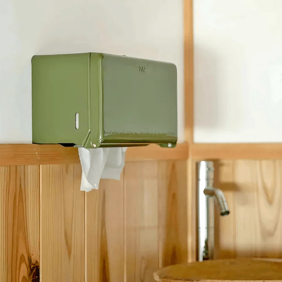PAPPERSRULLE & MAPKATSDISPENSER GUL DULTON