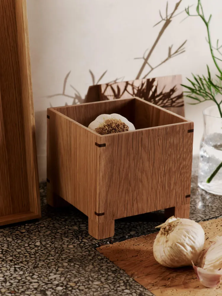Bon Garlic Box - Natural Oak Ferm Living - SE