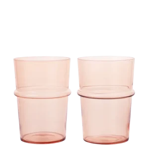 Boya Tall Glasses - Set 2 - Blush Ferm Living - SE