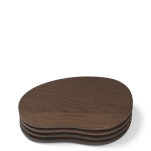 Cairn Butter Boards - Set 4 - Dark Brown Ferm Living - SE