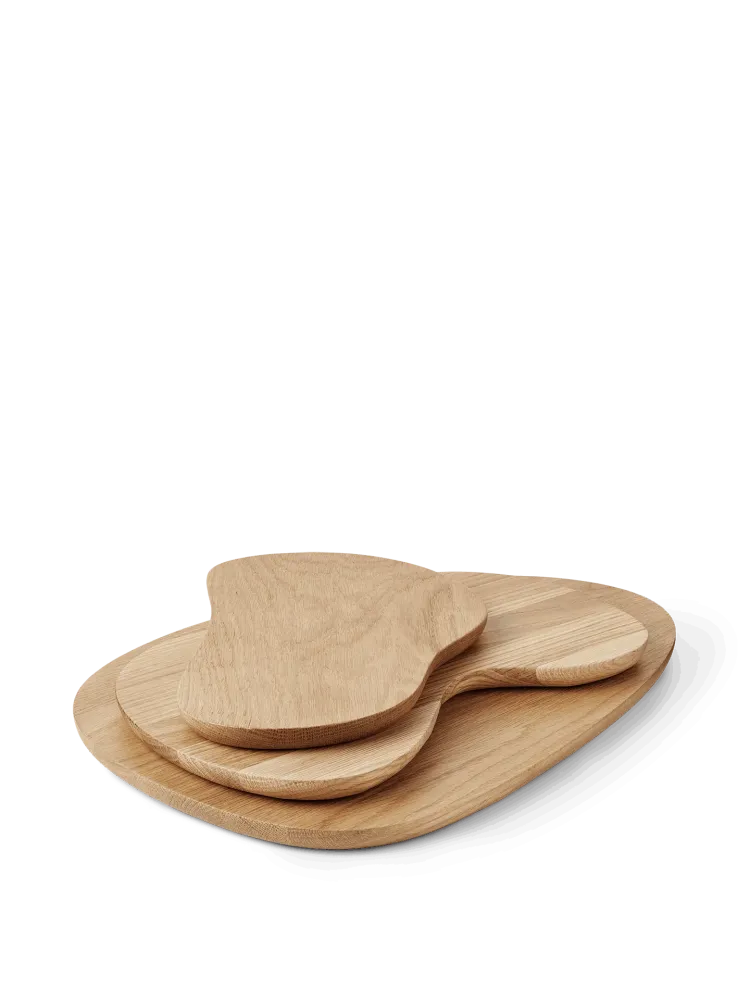 Cairn Cutting Boards - Set 3 - Oak Ferm Living - SE
