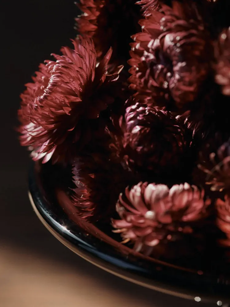 Damo Glass Centrepiece - Small - Dark Grape Ferm Living - SE
