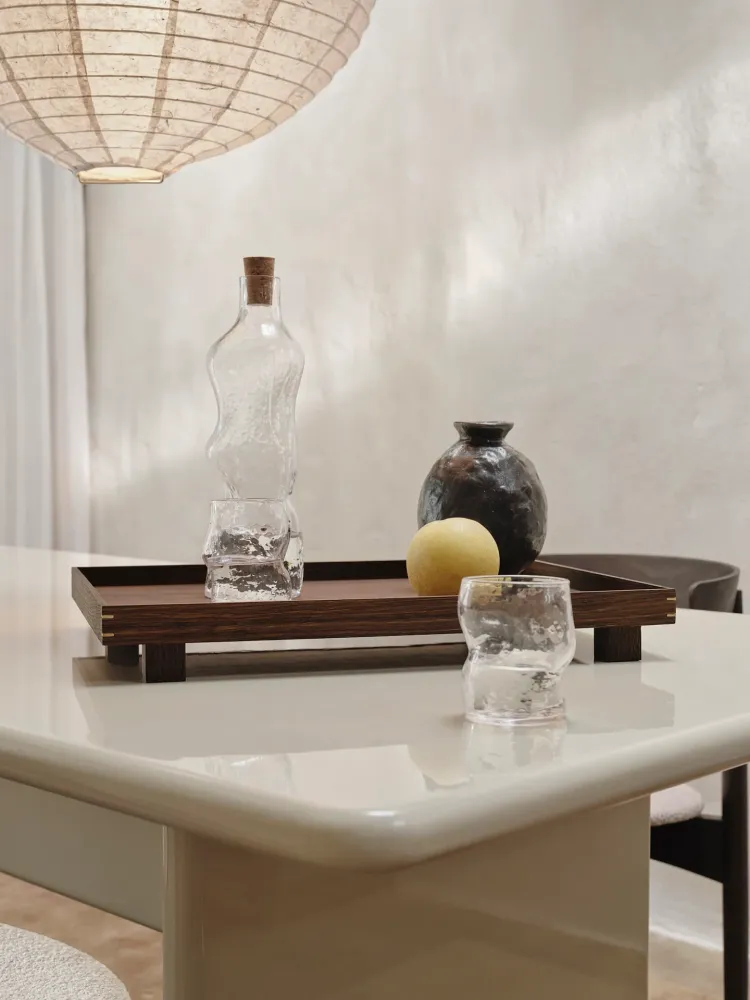 Dimple Glasses - Set 2 - Clear Ferm Living - SE