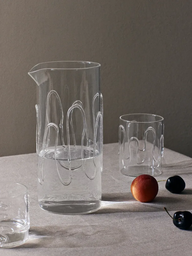 Doodle Carafe - Clear Ferm Living - SE