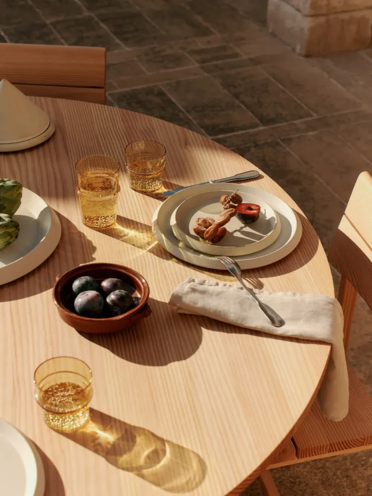 Erena Side Plate - Ø22 - Cream Ferm Living - SE