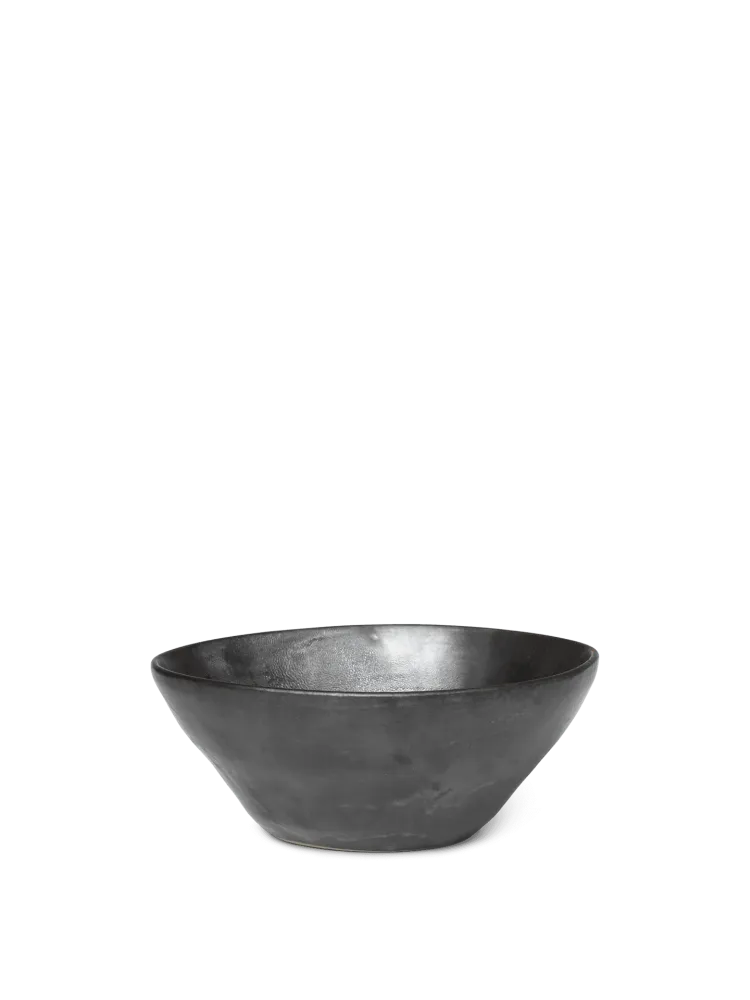 Flow Bowl - Medium - Black Ferm Living - SE
