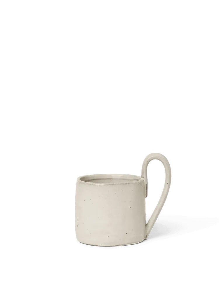 Flow Mug - Off-White Speckle Ferm Living - SE