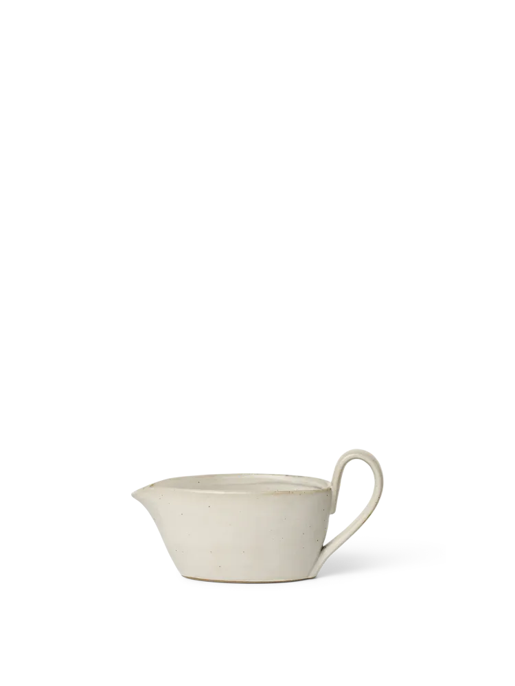 Flow Sauce Boat - Off-White Speckle Ferm Living - SE
