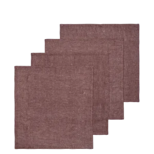 Hale Napkins - Set 4 - Chestnut Ferm Living - SE