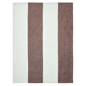 Hale Tea Towel - Chestnut/Frosted Lime Ferm Living - SE
