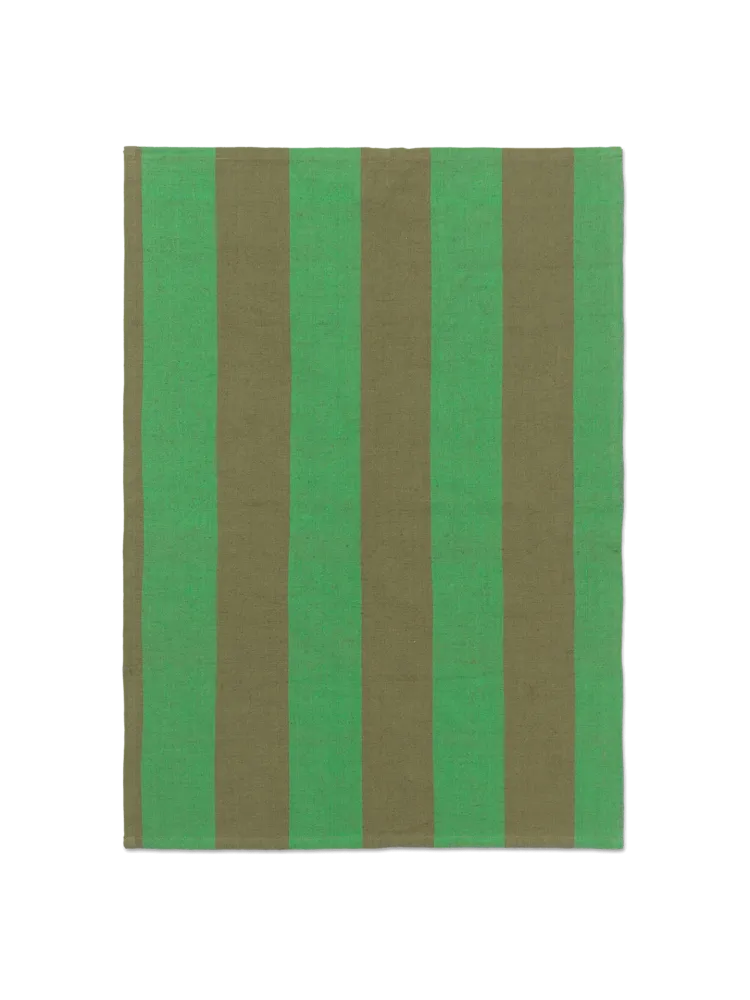 Hale Tea Towel - Olive/Green Ferm Living - SE